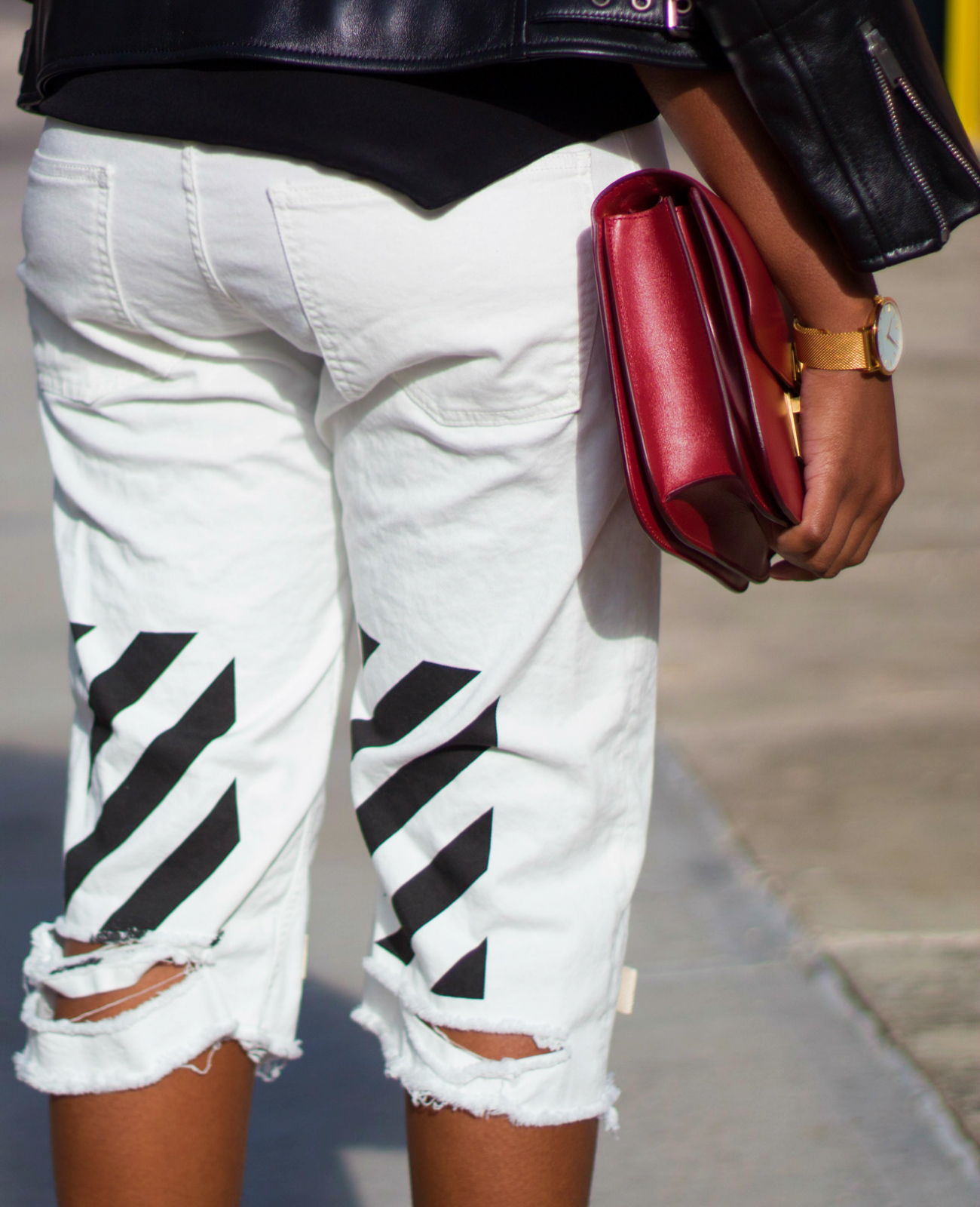 Off-white jeans