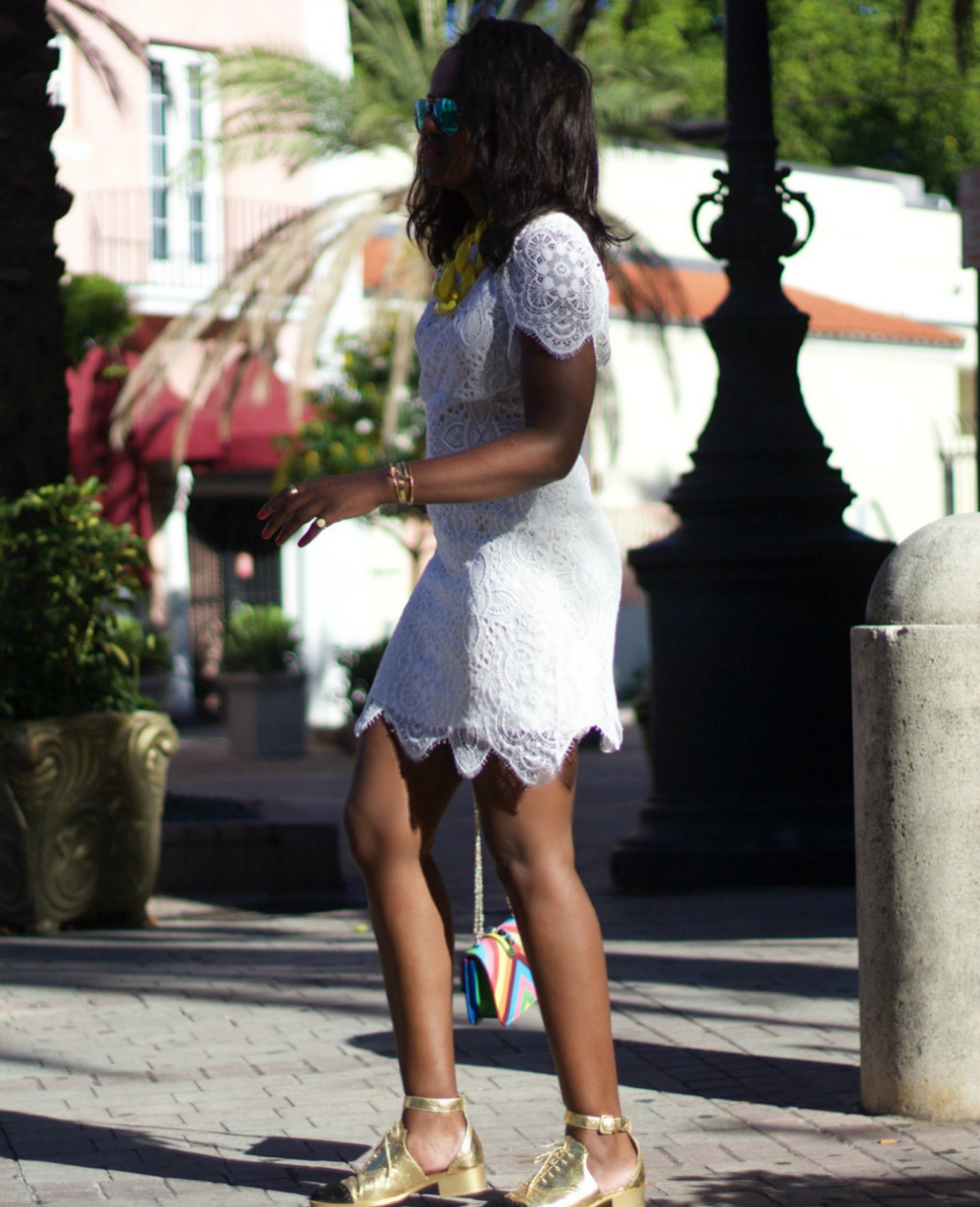 white Lace Dress