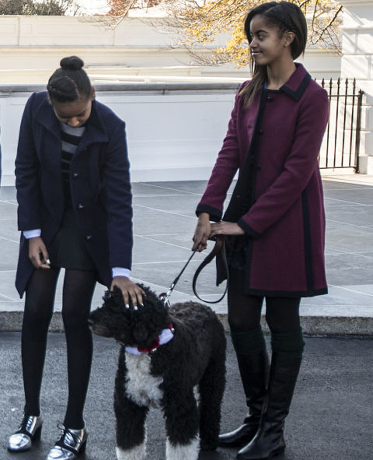 Malia-Obama Purple Lined Jacket