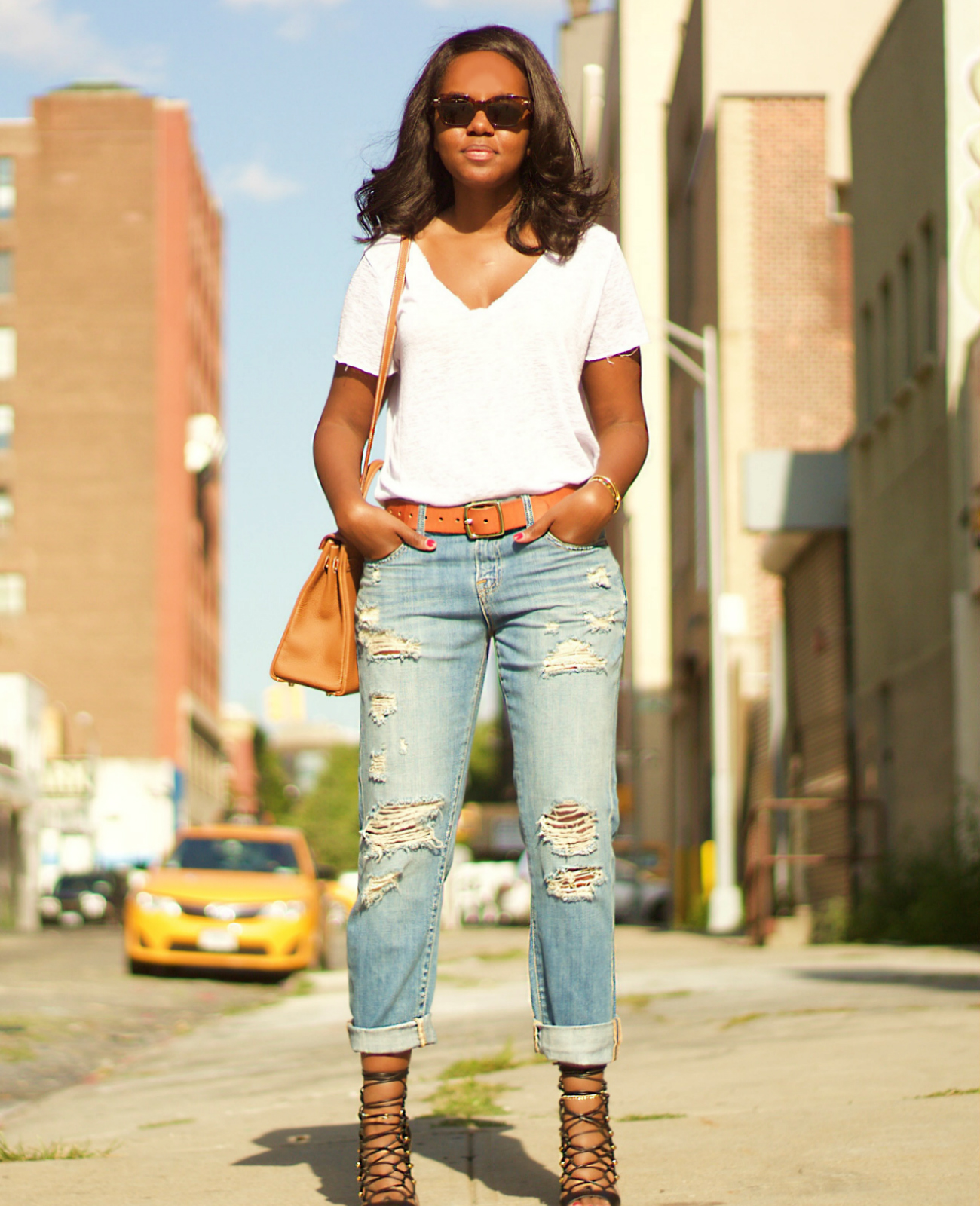 Why ripped jeans are the perfect summer stapple